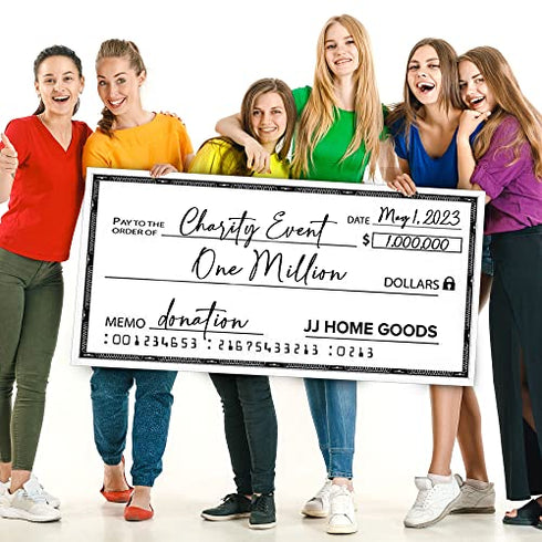 JJ CARE Giant Check